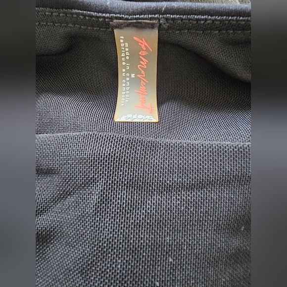 NWT FP Righteous Onesie- Black- M - Picture 11 of 12